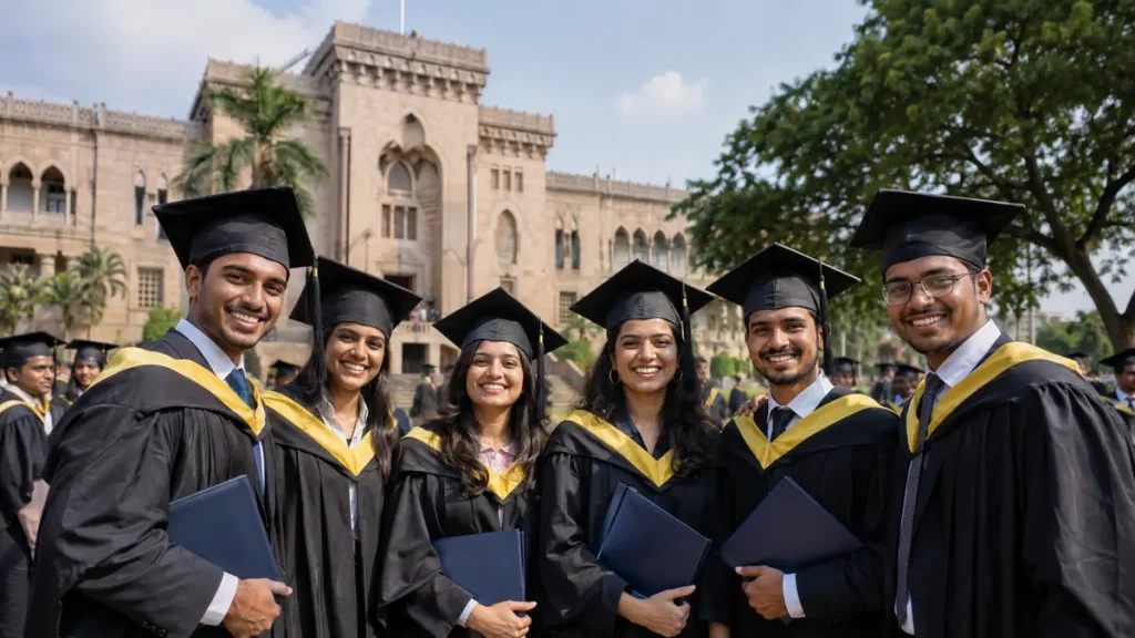 Osmania University Engineering College Marks Graduation Day 2026 in Osmania University